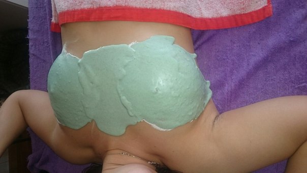 Альгинатная маска на грудь