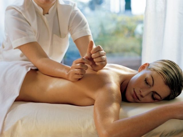 Массаж спины